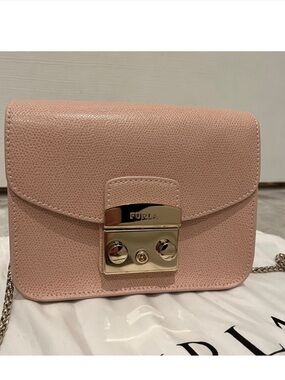 FURLA mini metropolis in light pink